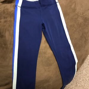 Athlete girls leggings